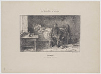 KG 09703
<br/>
'Niets meer' (naar J. Israëls)
<br/>
<em>Veth, Jan (1864-1925)</em>